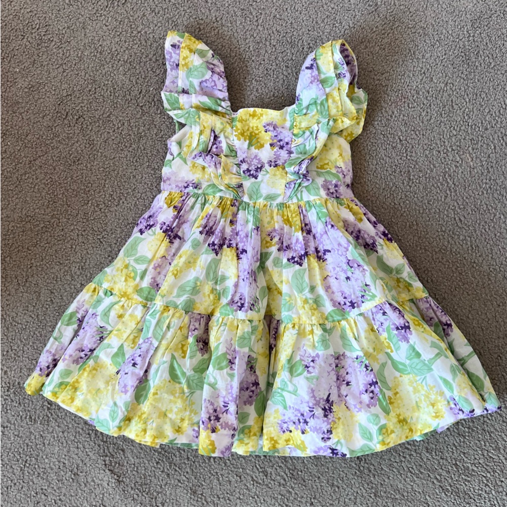 Janie and Jack Floral Dress size 12-18M